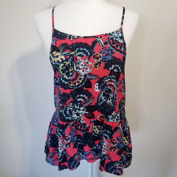 Roxy Tropical Sundance Print Tank Top, M - Picture 2 of 7